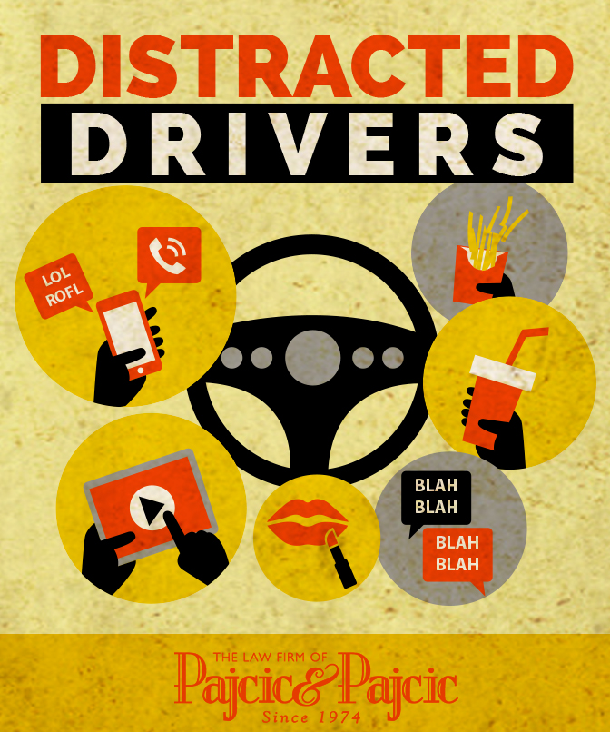 Distracted Driving Awareness Month Sends Message infographic