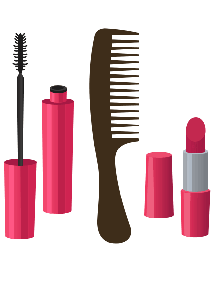 Tending to personal grooming.